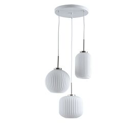 Светильник подвесной Moderli V11033-3P Ivory | Интернет магазин мебели и декора LifeDekor