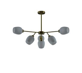 Люстра потолочная Moderli V10820-6C Cassy | Интернет магазин мебели и декора LifeDekor