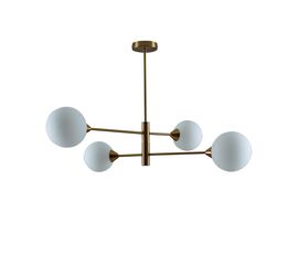 Светильник подвесной Moderli V10837-4P Molecule | Интернет магазин мебели и декора LifeDekor