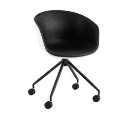 Кресло офисное LIBRA NL экокожа белый | Интернет магазин мебели и декора LifeDekor