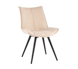 Стул вращающийся Робб велюр бежевый | Интернет магазин мебели и декора LifeDekor