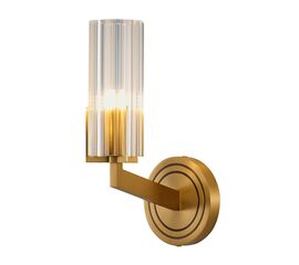 Светильник настенный Moderli V11015-1W Brass | Интернет магазин мебели и декора LifeDekor