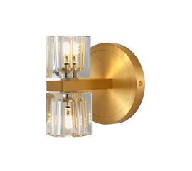 Светильник настенный Moderli V11016-2W Brass | Интернет магазин мебели и декора LifeDekor