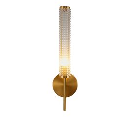 Светильник настенный Moderli V11021-1W Brass | Интернет магазин мебели и декора LifeDekor