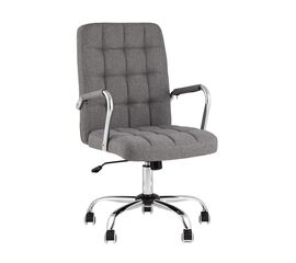 Кресло офисное TopChairs Comfo серый | Интернет магазин мебели и декора LifeDekor