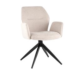 Стул обеденный Helm рогожка бежевый | Интернет магазин мебели и декора LifeDekor