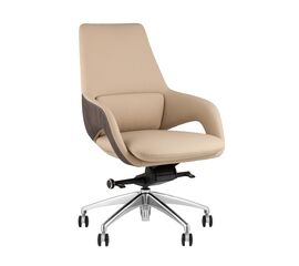 Кресло офисное TopChairs Reign бежевый | Интернет магазин мебели и декора LifeDekor