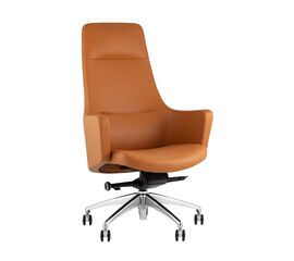 Кресло руководителя TopChairs Ferris коричневое | Интернет магазин мебели и декора LifeDekor