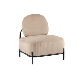 Кресло Стоун велюр рельефный бежевый | Интернет магазин мебели и декора LifeDekor
