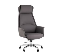 Кресло руководителя TopChairs Viking NEW серое | Интернет магазин мебели и декора LifeDekor