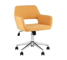 Стул офисный ROSS рогожка желтый | Интернет магазин мебели и декора LifeDekor