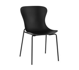 Стул Shaya пластик черный | Интернет магазин мебели и декора LifeDekor