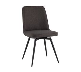 Стул Flatt вращающийся темно-серый | Интернет магазин мебели и декора LifeDekor