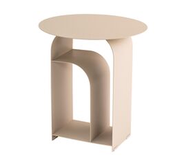 Журнальный столик Arwel металл серый | Интернет магазин мебели и декора LifeDekor