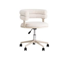 Стул офисный Ponty светло-серый серые ножки | Интернет магазин мебели и декора LifeDekor