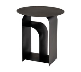 Журнальный столик Arwel металл черный | Интернет магазин мебели и декора LifeDekor