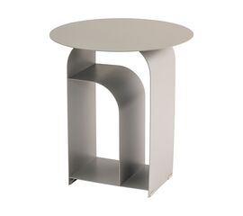 Журнальный столик Arwel металл темно-серый | Интернет магазин мебели и декора LifeDekor