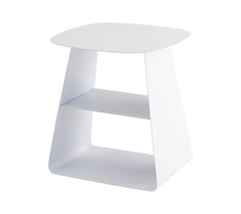 Журнальный столик Leyre металл белый | Интернет магазин мебели и декора LifeDekor