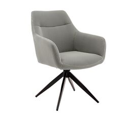 Стул обеденный Enid серо-зеленый ткань Sonic | Интернет магазин мебели и декора LifeDekor