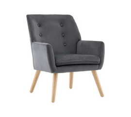 Кресло Райт серый | Интернет магазин мебели и декора LifeDekor