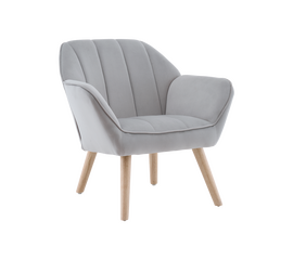 Кресло Руди серебристый | Интернет магазин мебели и декора LifeDekor