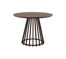 Стол обеденный Daphne 100*75 см орех | Интернет магазин мебели и декора LifeDekor