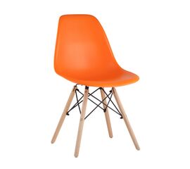 Стул Eames Style DSW оранжевый (разборный каркас) | Интернет магазин мебели и декора LifeDekor