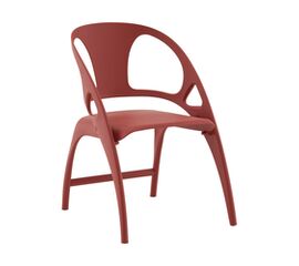 Стул складной Liara пластик бордо | Интернет магазин мебели и декора LifeDekor
