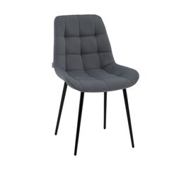 Стул Флекс N велюр тёмно-серый | Интернет магазин мебели и декора LifeDekor