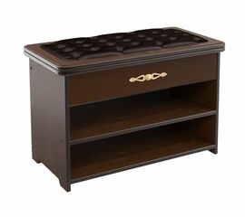 Обувница Патриция (орех/каретная стяжка/oregon perl-120) Вис | Интернет магазин мебели и декора LifeDekor