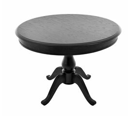 Стол обеденный круглый раздвижной Фабрицио-1 (D 1000 / Цвет дерева:Тон 8 Венге натуральный) | Интернет магазин мебели и декора LifeDekor