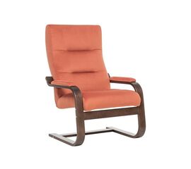 Кресло Оскар (Орех текстура/ткань V 39) | Интернет магазин мебели и декора LifeDekor