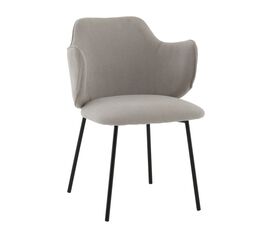Стул Джиннет велюр светло-серый | Интернет магазин мебели и декора LifeDekor