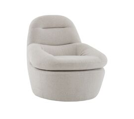 Кресло лаунж Fir светло-серый | Интернет магазин мебели и декора LifeDekor