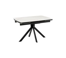 Стол Галац 120*80 см столешница стекло белое | Интернет магазин мебели и декора LifeDekor