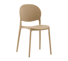 Стул Briny пластик бежевый | Интернет магазин мебели и декора LifeDekor