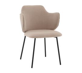 Стул Джиннет велюр бежевый | Интернет магазин мебели и декора LifeDekor