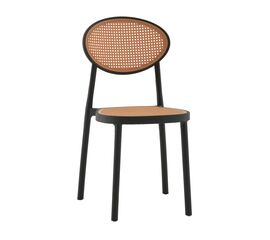 Стул Junie пластиковый чёрный | Интернет магазин мебели и декора LifeDekor