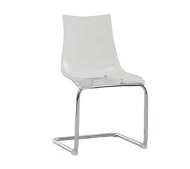 Стул Tobi пластик прозрачный | Интернет магазин мебели и декора LifeDekor