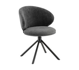 Стул Труфальд велюр темно-серый | Интернет магазин мебели и декора LifeDekor