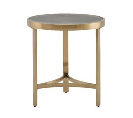 Журнальный столик Адриана 50*50 см серая керамика | Интернет магазин мебели и декора LifeDekor