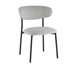 Стул обеденный Ayla светло-серый | Интернет магазин мебели и декора LifeDekor