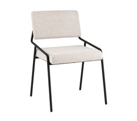 Стул Теллинг шенилл серо-бежевый | Интернет магазин мебели и декора LifeDekor