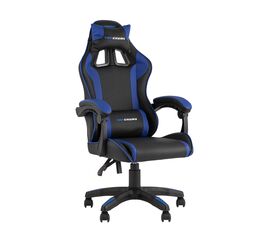 Кресло спортивное TopChairs Shadow черно-синий | Интернет магазин мебели и декора LifeDekor