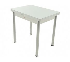 Стол «Бари» стекло, белый | Интернет магазин мебели и декора LifeDekor