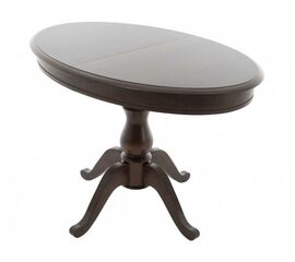 Стол «Фабрицио» эллипс 110x75, орех темный | Интернет магазин мебели и декора LifeDekor