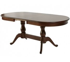 Стол «Фабрицио-2» овал 120x90, орех темный | Интернет магазин мебели и декора LifeDekor