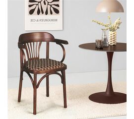 Стул Венский мягкий (темный тон, ткань 3 brown) | Интернет магазин мебели и декора LifeDekor