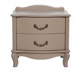 Тумбочка прикроватная "Джульетта" 2 ящ. (Мокко) Вис | Интернет магазин мебели и декора LifeDekor
