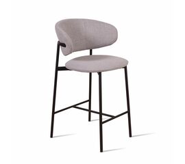 Стул полубарный Adele, рогожка wellton 912, серый | Интернет магазин мебели и декора LifeDekor